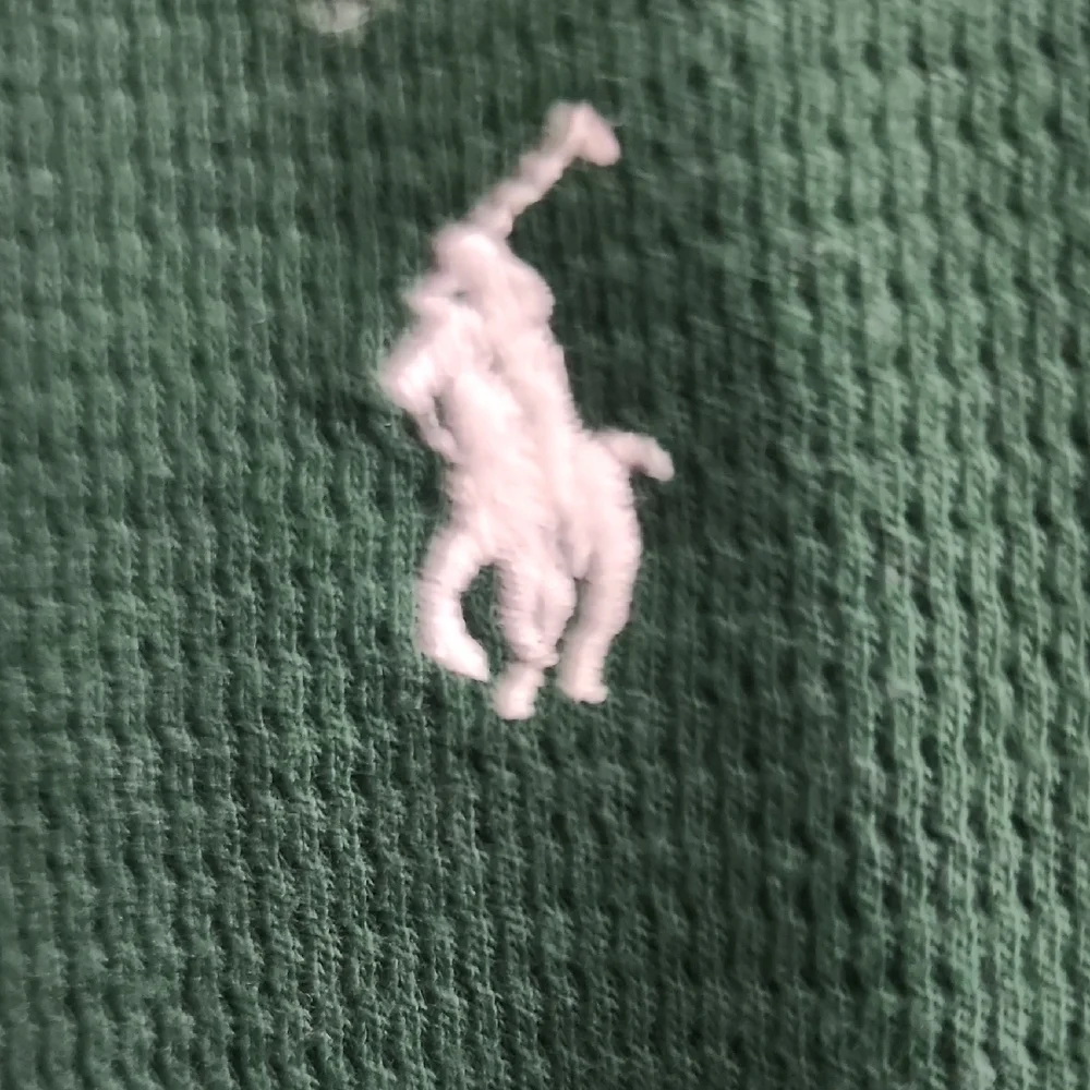 Polo Ralph Lauren Green Long Sleeve Crewneck Shirt – Classic Logo Tee